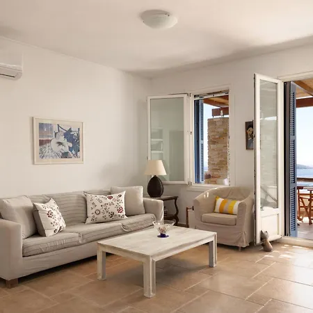 Sea & Sunset - Island House With A Terrace Villa Batsi  Exterior photo